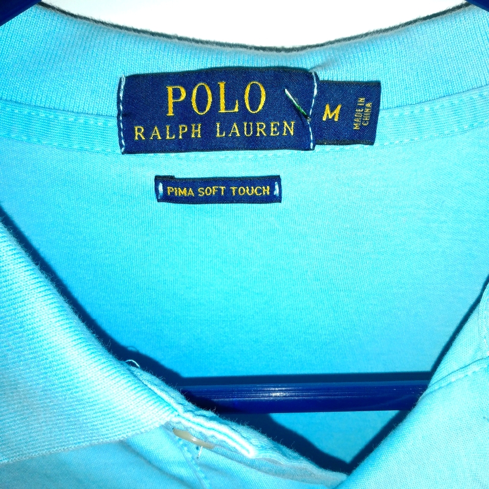 8 Vintage Ralph Lauren Men Polo Casual Shirts